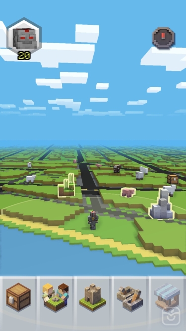 تصاویر Minecraft Earth