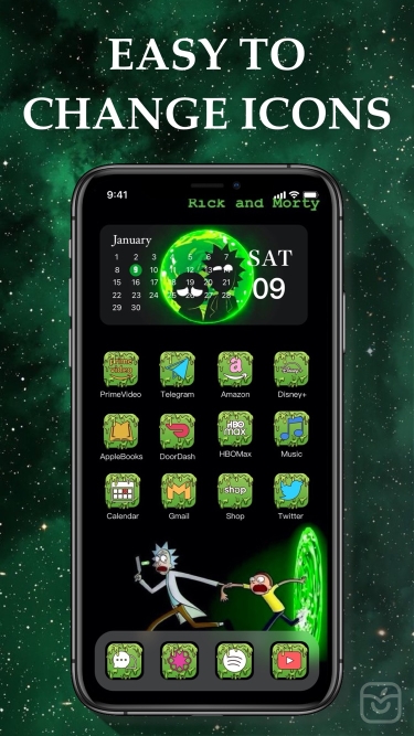 تصاویر Themes: Fancy Widgets, Icons
