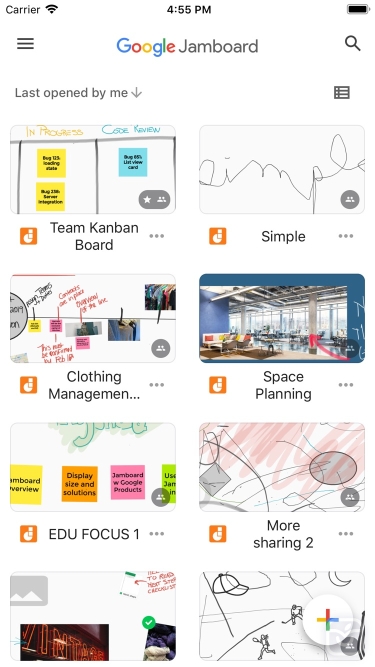 تصاویر Jamboard