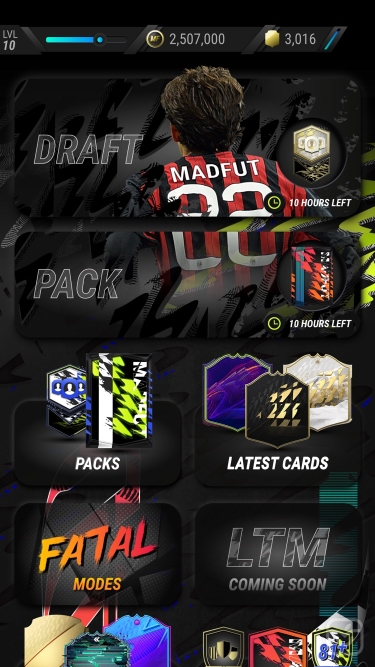 تصاویر MAD FUT 22 Draft & Pack Opener