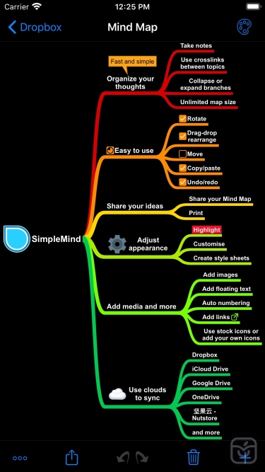 تصاویر SimpleMind Pro
