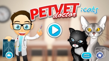 تصاویر Doctor Games: Pet Vet Cat Care