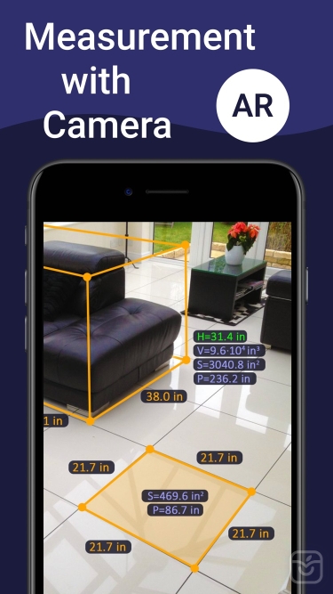 تصاویر AR Ruler 3d: Tape Measure App