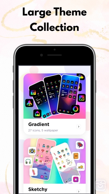 تصاویر Homescreen Maker Icon Designer