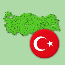 لوگو Provinces of Turkey - Quiz