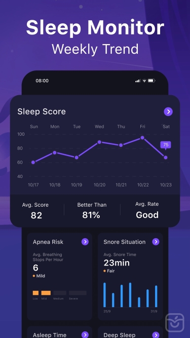 تصاویر Mintal Tracker:Sleep Recorder