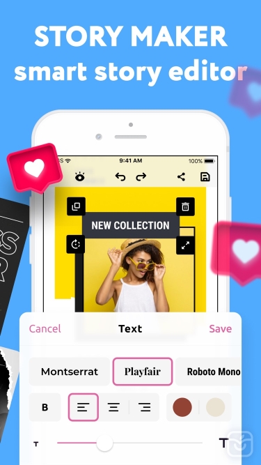 تصاویر Instorio: insta story maker