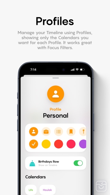 تصاویر Dey: Minimal Calendar | $1.99