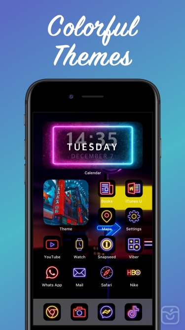 تصاویر IconChic-Aesthetic Icons Theme