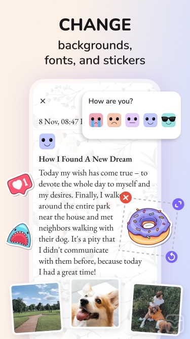تصاویر Diary with Lock: Daily Journal ++