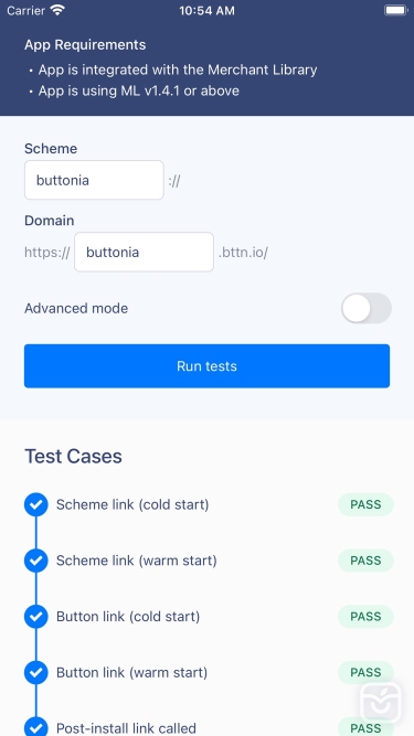 تصاویر Button Test Helper
