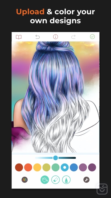 تصاویر Adult Coloring Book - Pigment ++