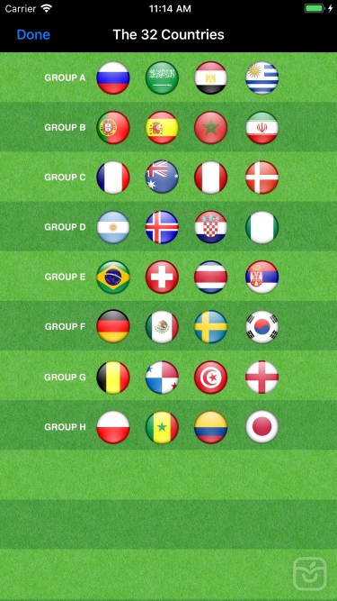 تصاویر World Football Calendar 2018