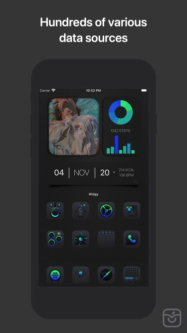 تصاویر Widgy Widgets ++