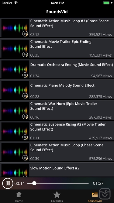 تصاویر Sound Effects HD: Sounds&Audio
