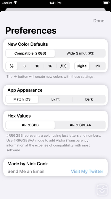 تصاویر Color Pro – P3 Picker
