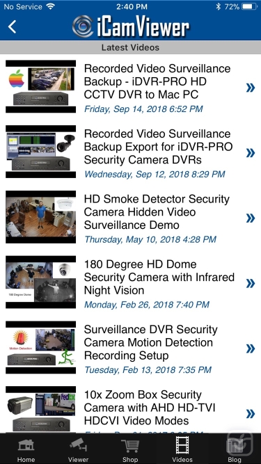 تصاویر iCamViewer: CCTV Camera Pros