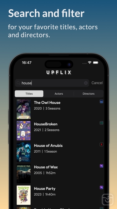 تصاویر Upflix ++ | مووی