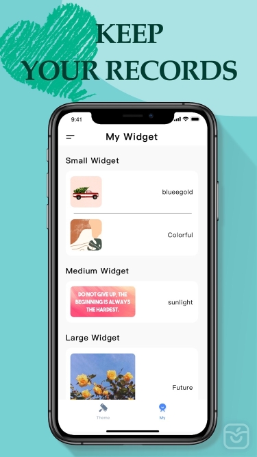 تصاویر Themes: Fancy Widgets, Icons