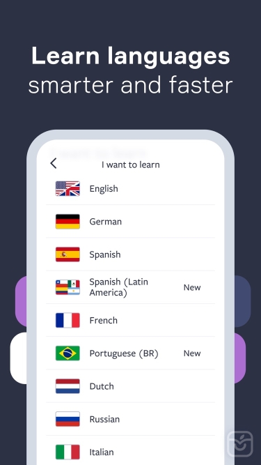 تصاویر Lingvist: Learn Languages Fast ++