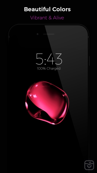 تصاویر Black Lite - Live Wallpapers