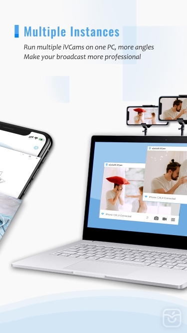 تصاویر iVCam Webcam ++