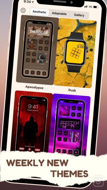 تصاویر Photo Widget - Aesthetic Icons