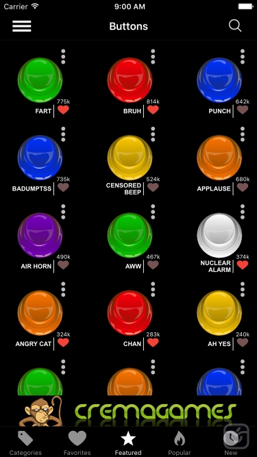 تصاویر Instant Buttons - Funny Sounds