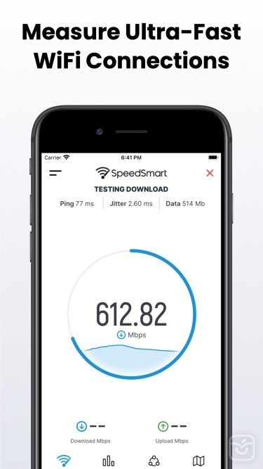 تصاویر Speed Test SpeedSmart Internet ++