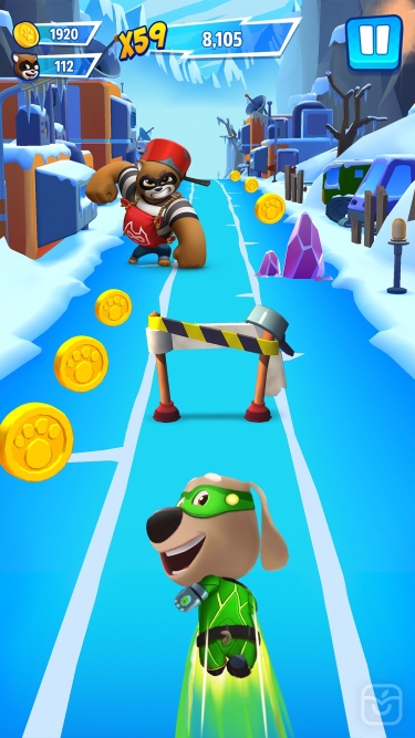 تصاویر Talking Tom Hero Dash Run Game ++
