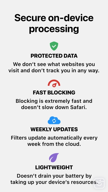 تصاویر 1Blocker - Ad Blocker ++