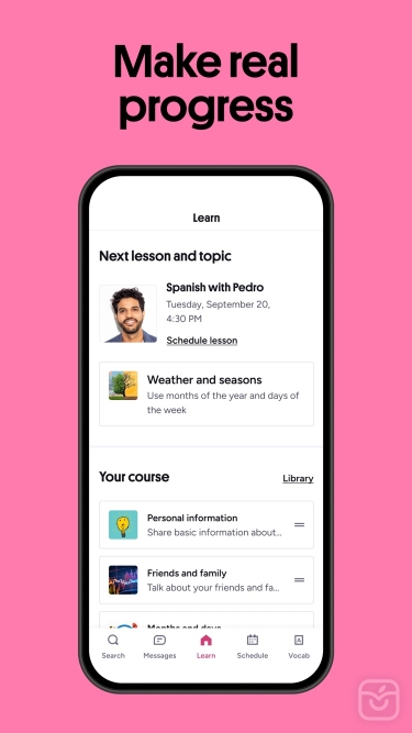 تصاویر Preply - Language Learning App