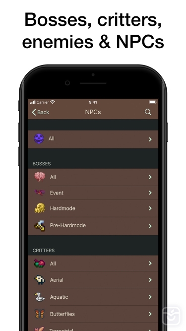 تصاویر Pocket Wiki for Terraria