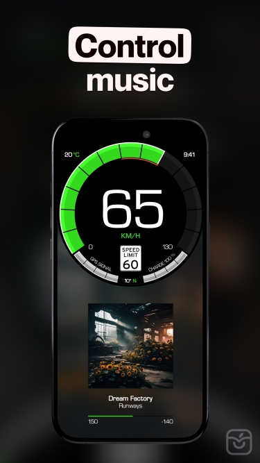 تصاویر Speedometer Speed Tracker GPS ++