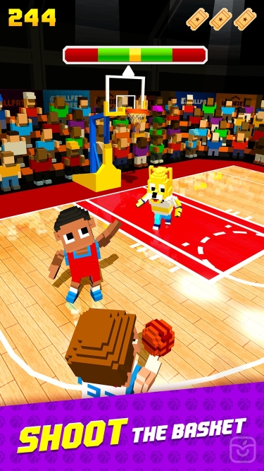 تصاویر Blocky Basketball FreeStyle|بستکبال چهارخانه ای