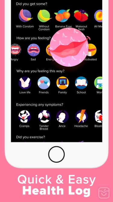 تصاویر Period Tracker - Eve