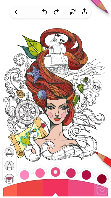 تصاویر Coloring Book∘ Color Party++