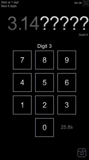 تصاویر Memorize Pi Digits - 3.14π