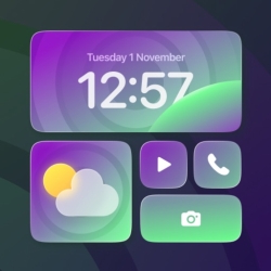 لوگو Themes: Fancy Widgets, Icons