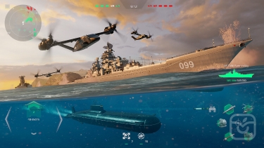 تصاویر Modern Warships: Naval Battles ++