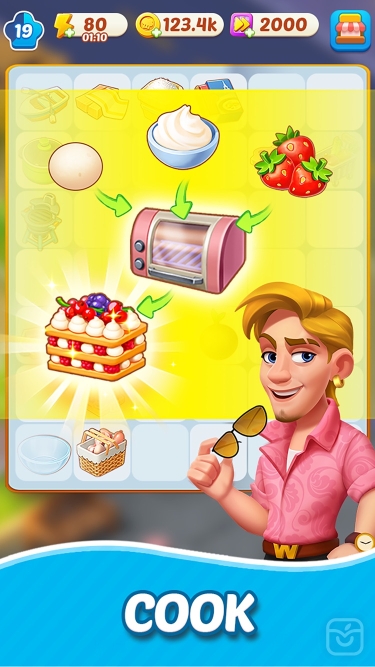تصاویر Merge Cooking:Theme Restaurant ++