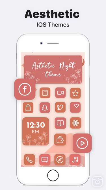 تصاویر Colorful Widget go home screen