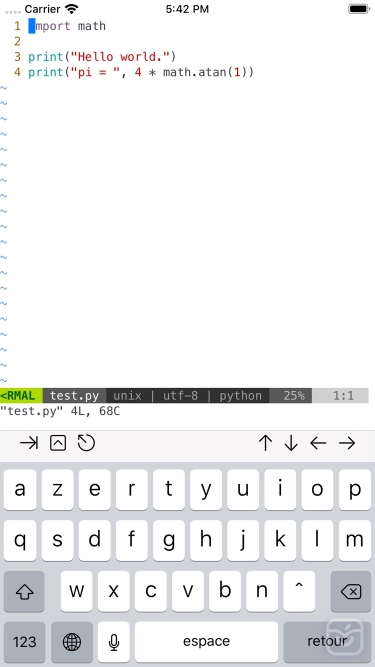 تصاویر a-Shell