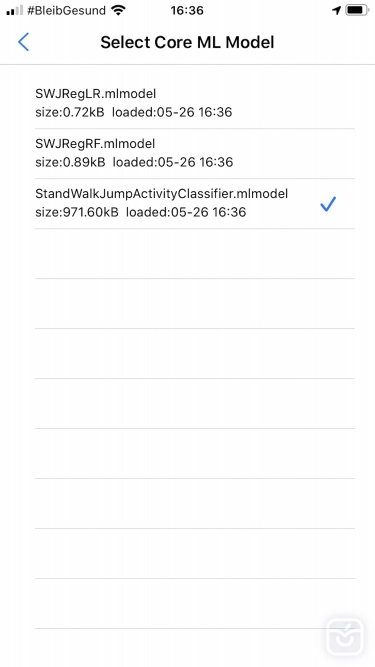 تصاویر SensorLog