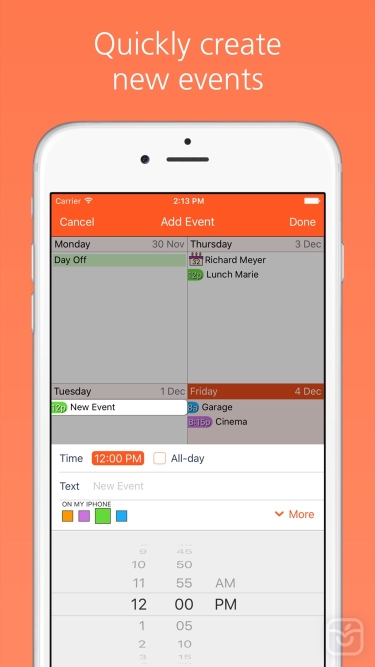 تصاویر Easy Calendar | $1.99