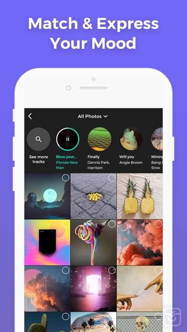 تصاویر Groovo: Video Effects & Glitch ++
