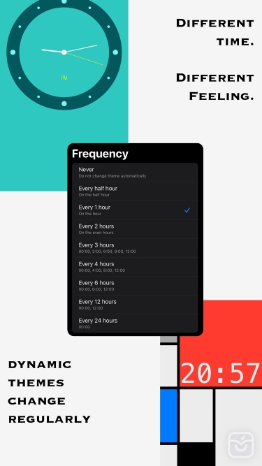 تصاویر AMClock - Art Minimalist Clock