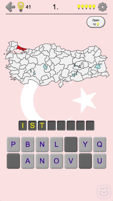 تصاویر Provinces of Turkey - Quiz