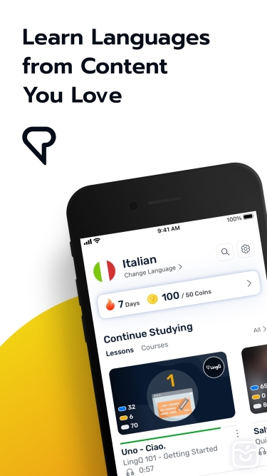 تصاویر LingQ | Learn 42 Languages