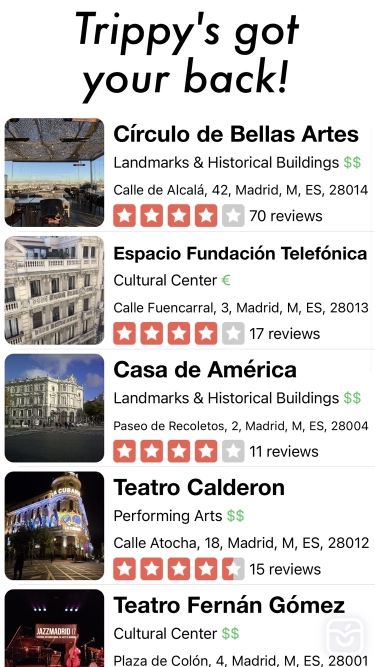 تصاویر Trippy - Travel App